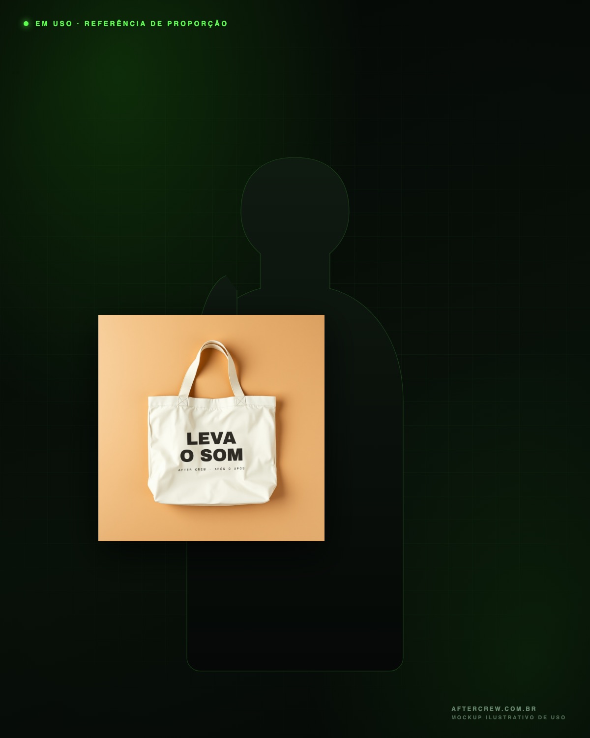 Vista 5 de Ecobag Leva o Som
